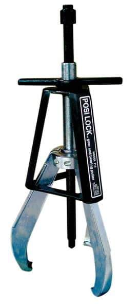 Posi Lock Puller - 15" Spread, 20 Ton Capacity, Puller - 9.67" Reach, 20" Long, For Bearings, Gears & Pulleys - Eagle Tool & Supply