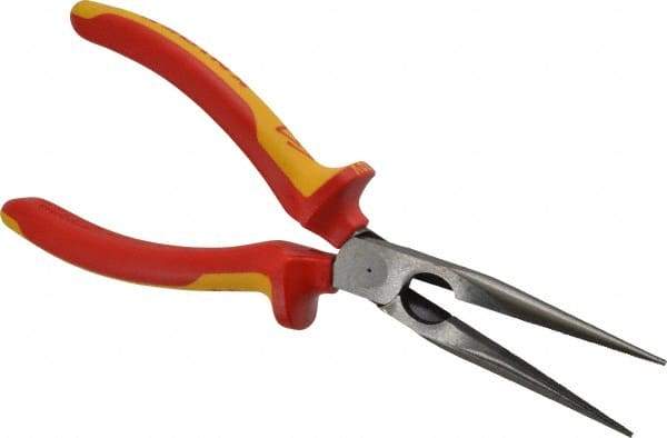 Knipex - 8" OAL, Cutting Pliers - 2-15/16" Jaw Length x 11/16" Jaw Width - Eagle Tool & Supply