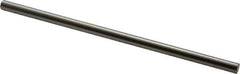 Thomson Industries - 1/4" Diam, 6" Long, Steel Standard Round Linear Shafting - 60-65C Hardness, .2495/.2490 Tolerance - Eagle Tool & Supply