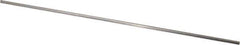 Thomson Industries - 1/4" Diam, 18" Long, Steel Standard Round Linear Shafting - 60-65C Hardness, .2495/.2490 Tolerance - Eagle Tool & Supply