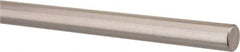 Thomson Industries - 1/4" Diam, 2' Long, Steel Standard Round Linear Shafting - 60-65C Hardness, .2495/.2490 Tolerance - Eagle Tool & Supply