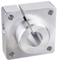 Thomson Industries - 1-1/4" Diam, Aluminum Alloy Shaft Support - Plain Shafting - Eagle Tool & Supply