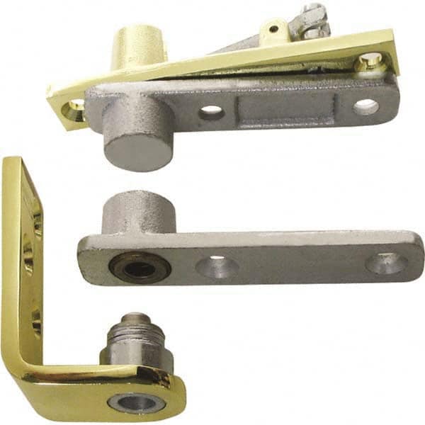 Stanley - Pivot Hinges Finish/Coating: Satin Chrome Material: Brass - Eagle Tool & Supply
