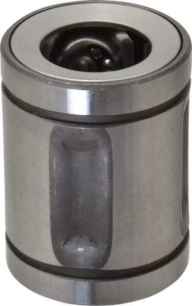 Thomson Industries - 5/8" ID, 150 Lb Dynamic Load Capacity, Closed Linear Bearing - 1-1/8" OD - Eagle Tool & Supply