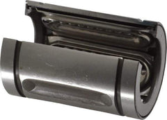 Thomson Industries - 1" Inside Diam, 350 Lbs. Dynamic Capacity, Open Linear Bearing - Eagle Tool & Supply