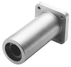 Thomson Industries - 2-1/4" Inside Diam, 1900/3800 Lbs. Dynamic Capacity, Twin Flanged Pillow Block Linear Bearing - 2-3/4" Overall Width - Eagle Tool & Supply