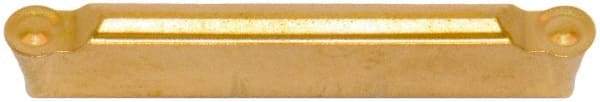 Seco - LCMF, 0.079" Cutting Width, MP, CP500 Grade, Multi-Directional Turning Insert - TiAlN, TiN Coated - Eagle Tool & Supply