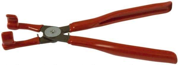 Mag-Mate - 9-1/2" OAL, Spark Plug Boot Pliers - Straight Jaw, 90 Durometer Plastic Handles - Eagle Tool & Supply