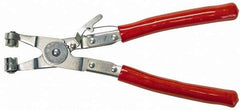 Mag-Mate - 9" OAL, Hose Clamp Pliers - Straight Jaw, Vinyl Coated Handles - Eagle Tool & Supply