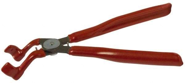 Mag-Mate - 9-3/4" OAL, Spark Plug Boot Pliers - 45° Jaw, 90 Durometer Plastic Handles - Eagle Tool & Supply