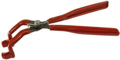 Mag-Mate - 10-1/4" OAL, Spark Plug Boot Pliers - 90° Jaw, 90 Durometer Plastic Handles - Eagle Tool & Supply