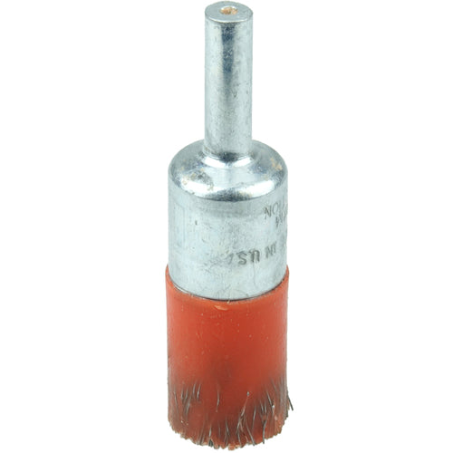 1/2″ Polyflex Encapsulated Crimped Wire End Brush, .0104″ Steel Fill - Eagle Tool & Supply