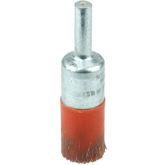 1/2″ Polyflex Encapsulated Crimped Wire End Brush, .0104″ Steel Fill - Eagle Tool & Supply