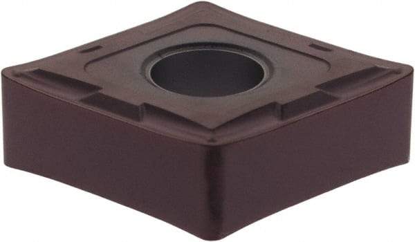 Seco - CNMG432 MF2 Grade TP1030 Cermet Turning Insert - 80° Diamond, 1/2" Inscr Circle, 3/16" Thick, 1/32" Corner Radius - Eagle Tool & Supply