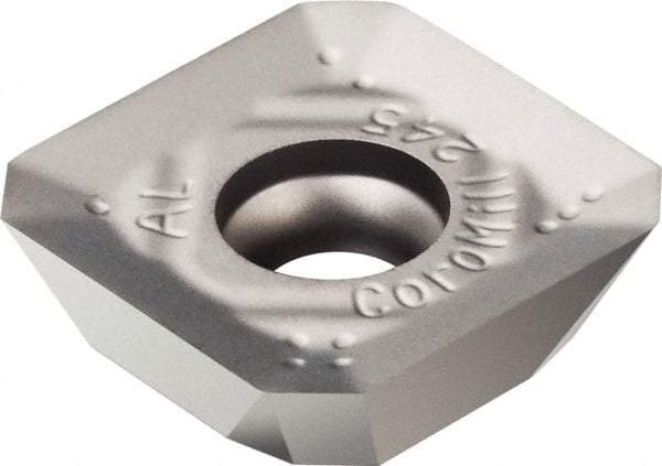 Sandvik Coromant - R24512T3 AL Grade H10 Carbide Milling Insert - Uncoated, 3.96mm Thick, 0.528" Inscribed Circle, 2.49mm Corner Radius - Eagle Tool & Supply