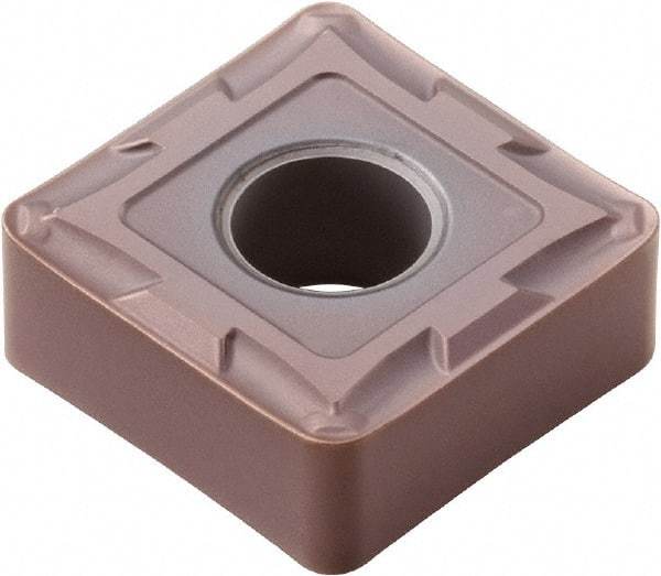 Seco - SNMG433 MF2 Grade TP1030 Cermet Turning Insert - 90° Square, 1/2" Inscr Circle, 3/16" Thick, 3/64" Corner Radius - Eagle Tool & Supply