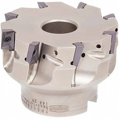Tungaloy - 4" Cut Diam, 1-1/2" Arbor Hole Diam, Indexable Square-Shoulder Face Mill - Eagle Tool & Supply