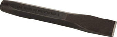 Proto - 8" OAL x 1" Blade Width Cold Chisel - 1" Tip, 7/8" Stock, Steel Handle - Eagle Tool & Supply