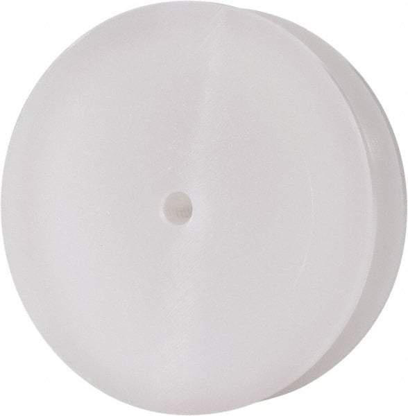 Poly Hi Solidur - 1/4" Bore, 3" Outside Diam, Finished Bore Round Belt Pulley - 3/4" Wide - Eagle Tool & Supply
