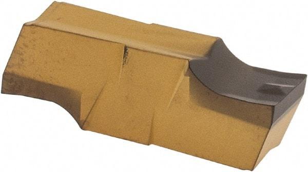 Iscar - 423010GIPI Grade IC8250, 4.23mm Cutting Width Carbide Grooving Insert - Neutral, 0.1mm Corner Radius, TiCN/Al2O3/TiN Finish - Eagle Tool & Supply