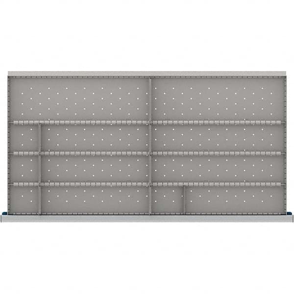 LISTA - 12-Compartment Drawer Divider Layout for 3.15" High Drawers - Eagle Tool & Supply