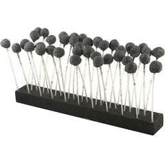 Brush Research Mfg. - 5-5/8" Bore Diam, 80 Grit, Boron Carbide Flexible Hone - Coarse, 9-1/2" OAL - Eagle Tool & Supply