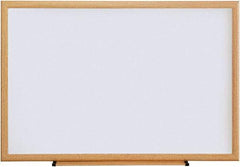 Universal One - 24" High x 36" Wide Dry Erase - Melamine, Includes Mounting Kit - Eagle Tool & Supply