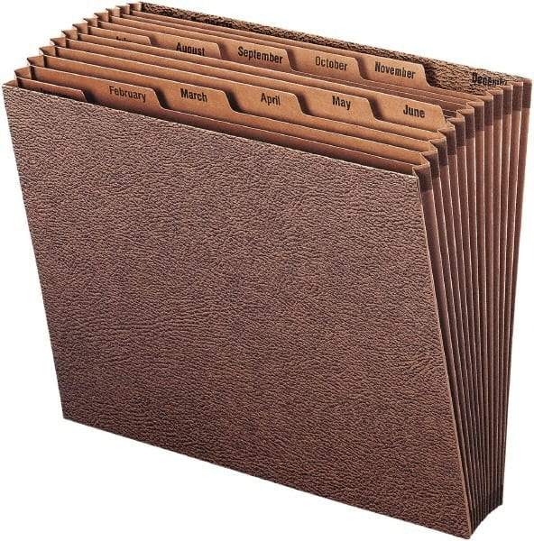 SMEAD - 8-1/2 x 11", Letter Size, Redrope, Indexed Sorters - Eagle Tool & Supply