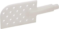 Dynalon Labware - Translucent Polyethylene Mixing Paddle with Holes - 9" Overall Length - Eagle Tool & Supply