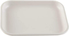 Dynalon Labware - 7-7/8" Long x 5-7/8" Wide x 13/16" Deep General Purpose Tray - High-Impact Polystyrene - Eagle Tool & Supply