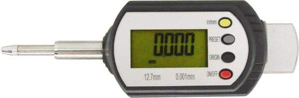 SPI - 0 to 0.5" Remote Display and Counter - 0.00005" Resolution, LCD Display - Eagle Tool & Supply