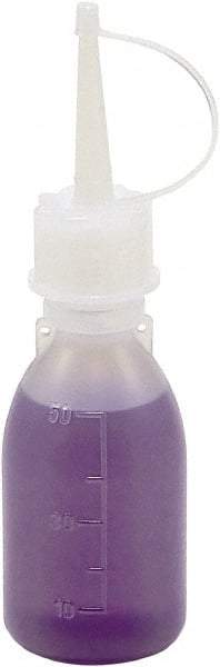 Dynalon Labware - 250 mL Dispensing Bottle - Polyethylene, Translucent, 5.1" High x 1-1/2" Diam, 15mm Cap - Eagle Tool & Supply