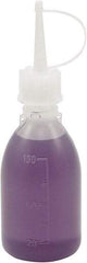 Dynalon Labware - 100 mL Dispensing Bottle - Polyethylene, Translucent, 5.7" High x 1.9" Diam, 15mm Cap - Eagle Tool & Supply