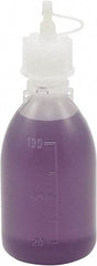 Dynalon Labware - 100 mL Dispensing Bottle - Polyethylene, Translucent, 5" High x 1.9" Diam, 15mm Cap - Eagle Tool & Supply