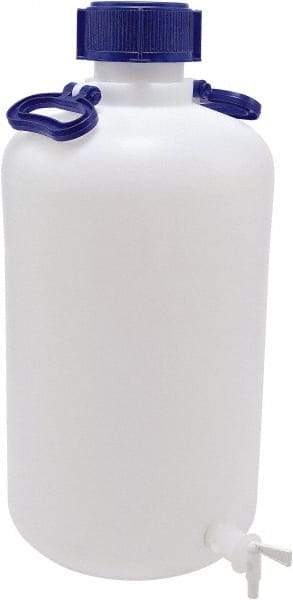 Dynalon Labware - 25,000 mL Carboy - Polyethylene, Translucent, 11" High x 11" Diam - Eagle Tool & Supply