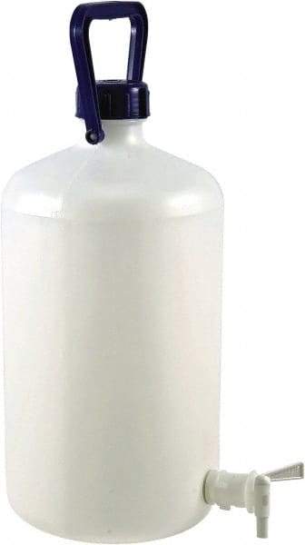 Dynalon Labware - 10,000 mL Carboy - Polyethylene, Translucent, 8.3" High x 8.3" Diam - Eagle Tool & Supply