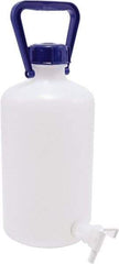 Dynalon Labware - 5,000 mL Carboy - Polyethylene, Translucent, 6.4" High x 6.7" Diam - Eagle Tool & Supply