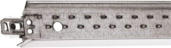 Armstrong World - 24" Long x 15/16" Wide, Hot-Dipped Galvanized Steel Cross Tee - ASTM C636 Specification, White - Eagle Tool & Supply