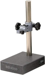 Mitutoyo - Granite (Base), Stand with Surface Plate - 350mm High, 200mm Base Length x 150mm Base Width x 50mm Base Height, Includes Holder - Eagle Tool & Supply
