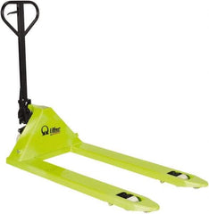 Vestil - 5,500 Lb Capacity, 7-3/4" Lift Hand Pallet Truck - 3-1/4" to 7-3/4" Lift Height, 48" Fork Length x 27" Fork Width, 27" Overall Width - Eagle Tool & Supply