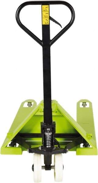 Vestil - 5,500 Lb Capacity, 7-3/4" Lift Hand Pallet Truck - 3-1/4" to 7-3/4" Lift Height, 48" Fork Length x 27" Fork Width, 27" Overall Width - Eagle Tool & Supply