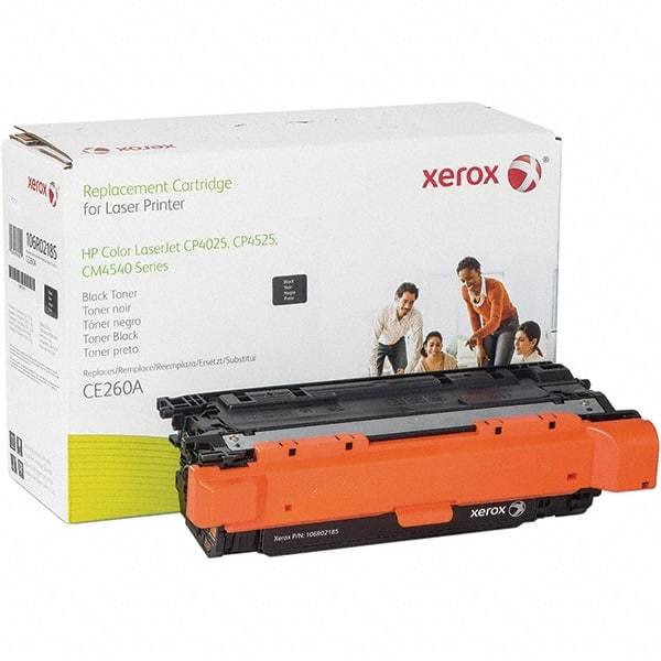 Xerox - Black Toner Cartridge - Use with HP Color LaserJet CP4025, CP4525, CM4540 - Eagle Tool & Supply