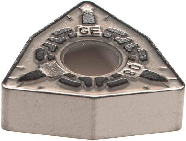 Sumitomo - WNMG432 EGE Grade AC8025P Carbide Turning Insert - 80° Trigon, 1/2" Inscr Circle, 3/16" Thick, 1/32" Corner Radius - Eagle Tool & Supply