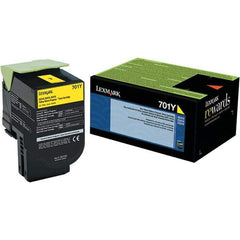 Lexmark - Yellow Toner Cartridge - Use with Lexmark CS310dn, CS310n, CS410n - Eagle Tool & Supply