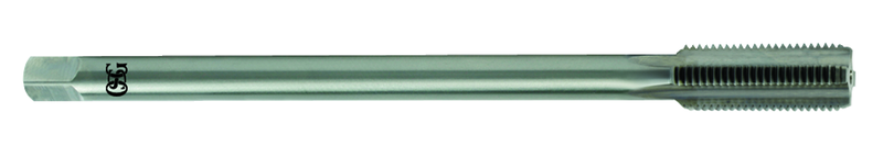 M12 x 1.75 Dia. - OH4 - 4 FL - Carbide - Bright - Bottoming - Straight Flute Tap - Eagle Tool & Supply