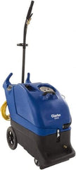 Clarke - 12" Cleaning Width, 140" Water Lift, Walk Behind Portable Carpet Extractor - 12.5 Gal Tank Capacity, 11 Gal Tank Recovery Capacity, 100 Pump psi, Has Heater - Eagle Tool & Supply