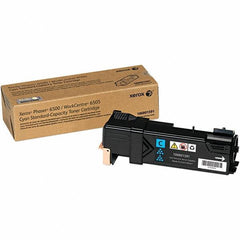 Xerox - Cyan Toner Cartridge - Use with Xerox Phaser 6500, WorkCentre 6505 - Eagle Tool & Supply