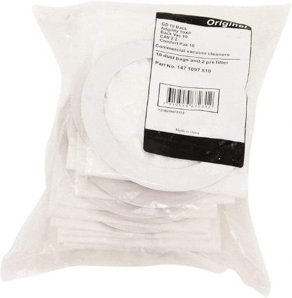 Clarke - Paper Vacuum Bag - For ComfortPak 10 - Eagle Tool & Supply