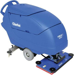 Clarke - 32" Cleaning Width, Battery Powered Floor Scrubber - 0.75 hp, 2,250 RPM, 23 Gal Tank Capacity - Eagle Tool & Supply