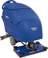 Clarke - 28" Cleaning Width, Battery Powered Floor Scrubber - 0.75 hp, 2,250 RPM, 23 Gal Tank Capacity - Eagle Tool & Supply